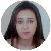 No tengo ninguna experiencia. Soy estudiante de 2º de bachillerato de Humanidades.
Soy trabajadora, responsable y eficiente. 
Me gustan los niños y soy muy sociable